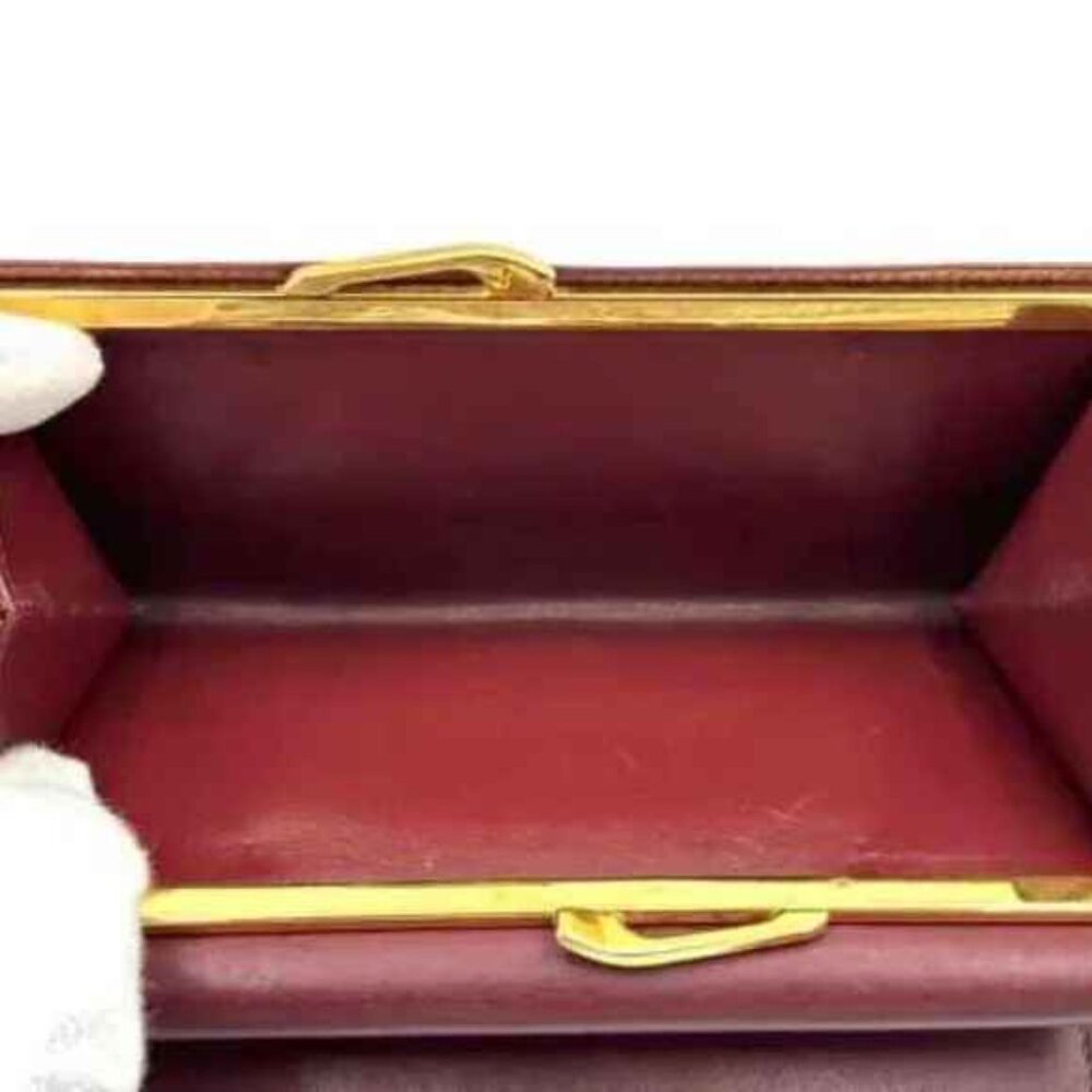 FULL INCLUSION CARTIER KISSLOCK TRIFOLD  WALLET ! [PRE-LOVED] - Picture 4 of 9